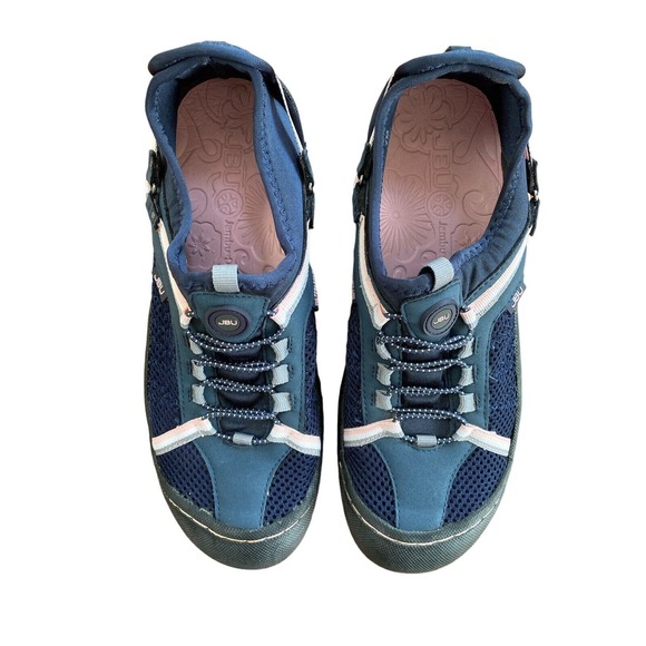 JBU Jambu Tahoe Sneakers Womens Size 7M Water Ready Blue Pink Slip On Shoes - Picture 2 of 8